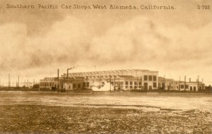 Southern Pacific Car Shops, West Alameda, California            